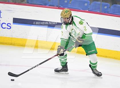 Thumbnail 3 in New Canaan vs. Notre Dame, WH (CIAC DI Semifinal) photogallery.