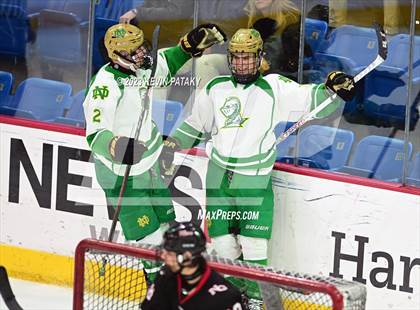 Thumbnail 1 in New Canaan vs. Notre Dame, WH (CIAC DI Semifinal) photogallery.