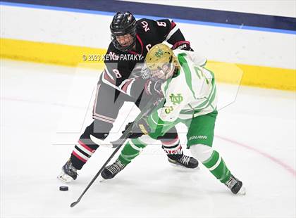 Thumbnail 2 in New Canaan vs. Notre Dame, WH (CIAC DI Semifinal) photogallery.