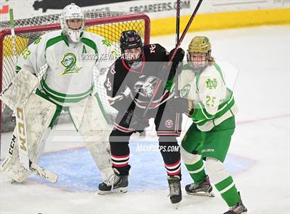 Thumbnail 3 in New Canaan vs. Notre Dame, WH (CIAC DI Semifinal) photogallery.