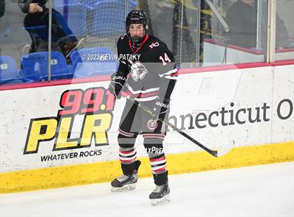 Thumbnail 3 in New Canaan vs. Notre Dame, WH (CIAC DI Semifinal) photogallery.