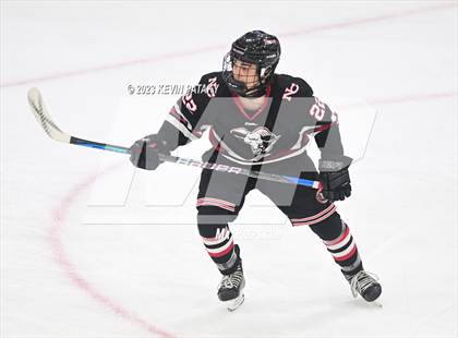 Thumbnail 2 in New Canaan vs. Notre Dame, WH (CIAC DI Semifinal) photogallery.