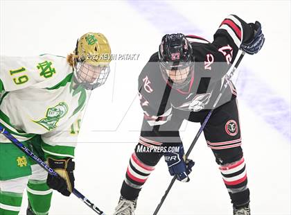 Thumbnail 1 in New Canaan vs. Notre Dame, WH (CIAC DI Semifinal) photogallery.