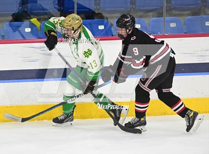 Thumbnail 3 in New Canaan vs. Notre Dame, WH (CIAC DI Semifinal) photogallery.