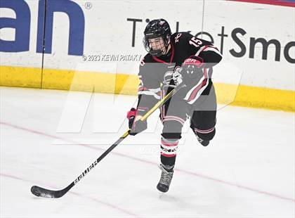 Thumbnail 3 in New Canaan vs. Notre Dame, WH (CIAC DI Semifinal) photogallery.