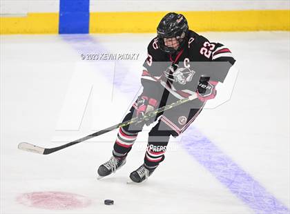 Thumbnail 3 in New Canaan vs. Notre Dame, WH (CIAC DI Semifinal) photogallery.