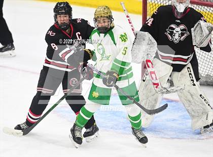 Thumbnail 2 in New Canaan vs. Notre Dame, WH (CIAC DI Semifinal) photogallery.