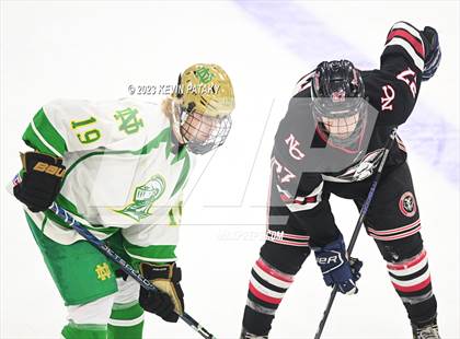 Thumbnail 3 in New Canaan vs. Notre Dame, WH (CIAC DI Semifinal) photogallery.