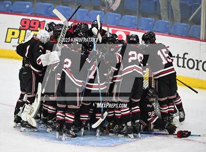 Thumbnail 1 in New Canaan vs. Notre Dame, WH (CIAC DI Semifinal) photogallery.