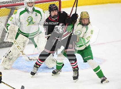 Thumbnail 3 in New Canaan vs. Notre Dame, WH (CIAC DI Semifinal) photogallery.