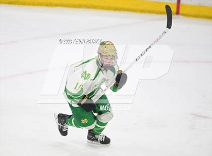 Thumbnail 3 in New Canaan vs. Notre Dame, WH (CIAC DI Semifinal) photogallery.