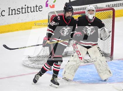Thumbnail 3 in New Canaan vs. Notre Dame, WH (CIAC DI Semifinal) photogallery.