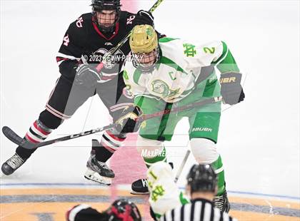 Thumbnail 3 in New Canaan vs. Notre Dame, WH (CIAC DI Semifinal) photogallery.