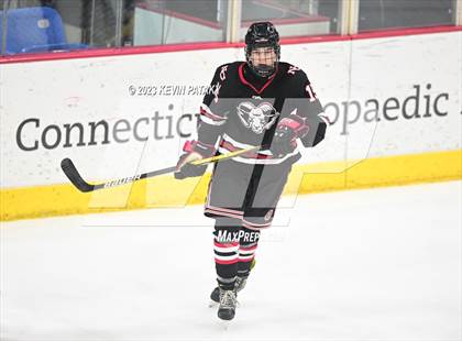 Thumbnail 2 in New Canaan vs. Notre Dame, WH (CIAC DI Semifinal) photogallery.