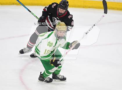 Thumbnail 2 in New Canaan vs. Notre Dame, WH (CIAC DI Semifinal) photogallery.
