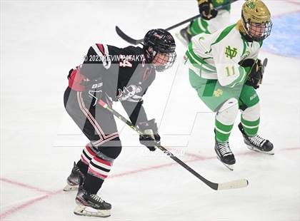 Thumbnail 2 in New Canaan vs. Notre Dame, WH (CIAC DI Semifinal) photogallery.