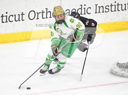 Thumbnail 2 in New Canaan vs. Notre Dame, WH (CIAC DI Semifinal) photogallery.