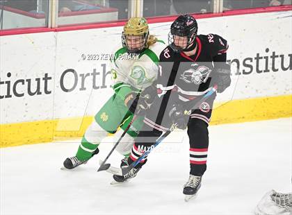 Thumbnail 3 in New Canaan vs. Notre Dame, WH (CIAC DI Semifinal) photogallery.