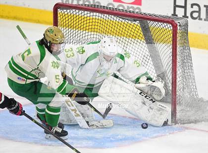 Thumbnail 2 in New Canaan vs. Notre Dame, WH (CIAC DI Semifinal) photogallery.