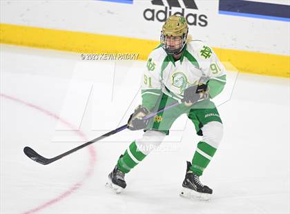 Thumbnail 2 in New Canaan vs. Notre Dame, WH (CIAC DI Semifinal) photogallery.
