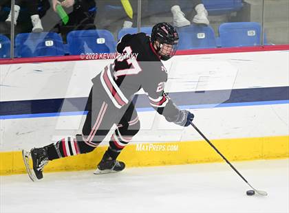 Thumbnail 2 in New Canaan vs. Notre Dame, WH (CIAC DI Semifinal) photogallery.