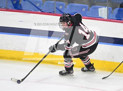 Thumbnail 2 in New Canaan vs. Notre Dame, WH (CIAC DI Semifinal) photogallery.