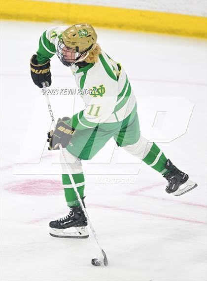 Thumbnail 1 in New Canaan vs. Notre Dame, WH (CIAC DI Semifinal) photogallery.