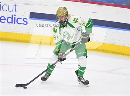 Thumbnail 3 in New Canaan vs. Notre Dame, WH (CIAC DI Semifinal) photogallery.