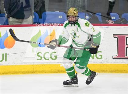 Thumbnail 2 in New Canaan vs. Notre Dame, WH (CIAC DI Semifinal) photogallery.