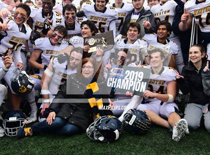 Thumbnail 2 in Weston vs. Killingly (CIAC Class M Final) photogallery.