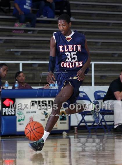 Thumbnail 1 in Klein Collins vs. Pearland (McDonald's Texas Invitational)  photogallery.