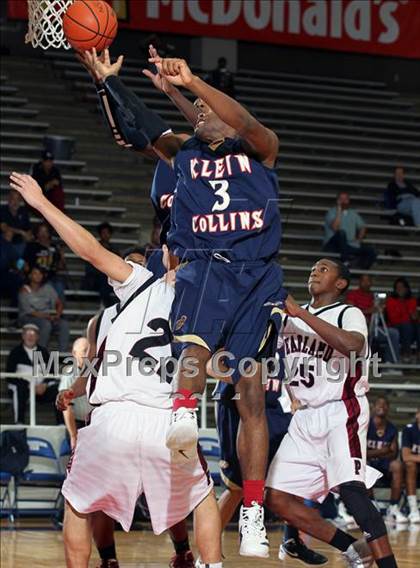 Thumbnail 3 in Klein Collins vs. Pearland (McDonald's Texas Invitational)  photogallery.