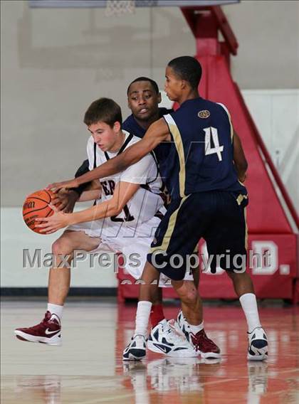 Thumbnail 1 in Klein Collins vs. Pearland (McDonald's Texas Invitational)  photogallery.