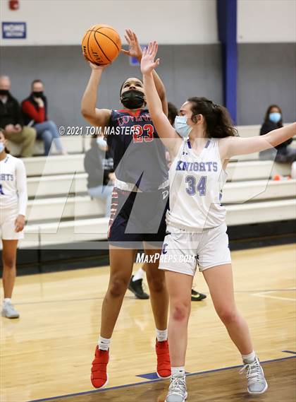Thumbnail 3 in Charlotte Christian vs. Covenant Day photogallery.
