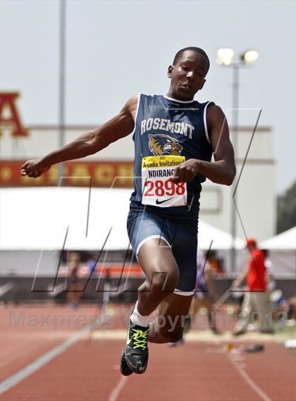 Thumbnail 2 in Arcadia Invitational (Triple Jump) photogallery.