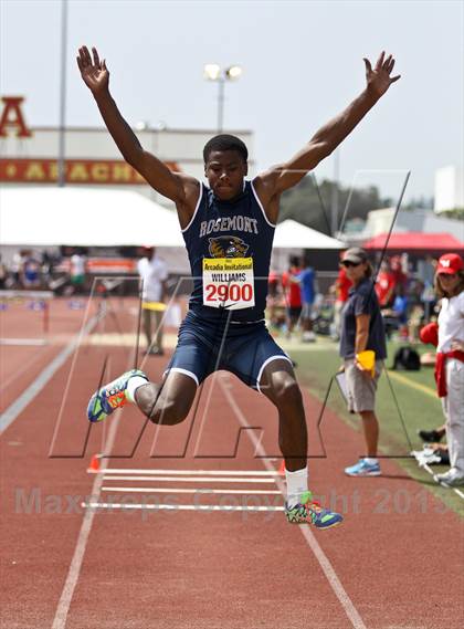 Thumbnail 2 in Arcadia Invitational (Triple Jump) photogallery.