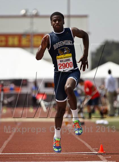 Thumbnail 2 in Arcadia Invitational (Triple Jump) photogallery.