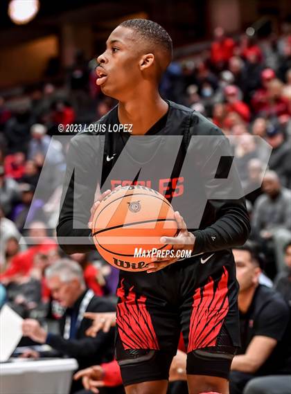 Thumbnail 2 in Etiwanda vs. Mater Dei (CIF SS DIV 1 Championship) photogallery.