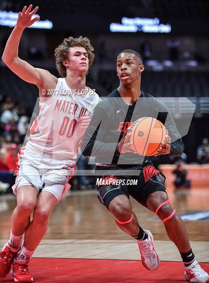 Thumbnail 1 in Etiwanda vs. Mater Dei (CIF SS DIV 1 Championship) photogallery.