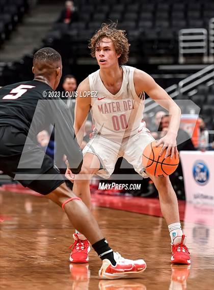 Thumbnail 3 in Etiwanda vs. Mater Dei (CIF SS DIV 1 Championship) photogallery.
