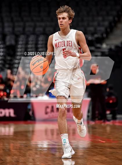 Thumbnail 1 in Etiwanda vs. Mater Dei (CIF SS DIV 1 Championship) photogallery.