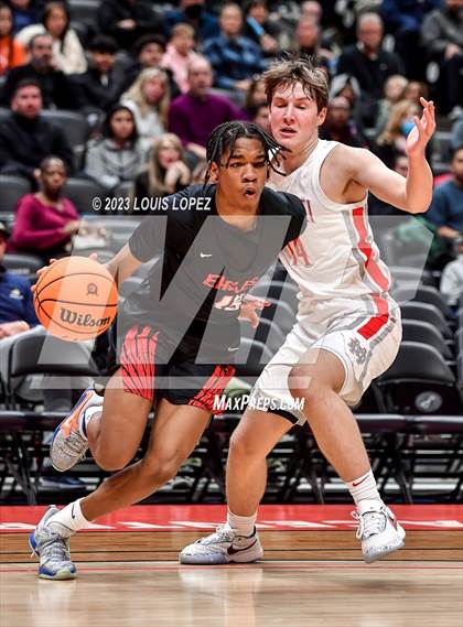 Thumbnail 2 in Etiwanda vs. Mater Dei (CIF SS DIV 1 Championship) photogallery.