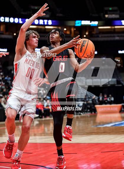 Thumbnail 1 in Etiwanda vs. Mater Dei (CIF SS DIV 1 Championship) photogallery.