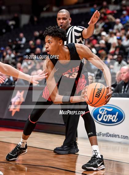 Thumbnail 2 in Etiwanda vs. Mater Dei (CIF SS DIV 1 Championship) photogallery.
