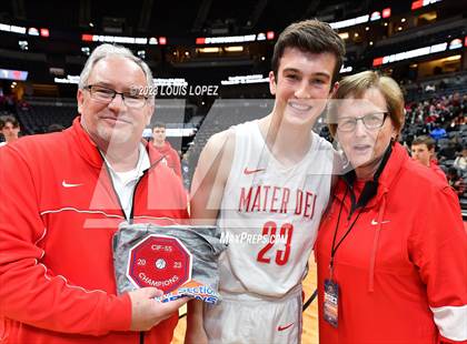 Thumbnail 3 in Etiwanda vs. Mater Dei (CIF SS DIV 1 Championship) photogallery.