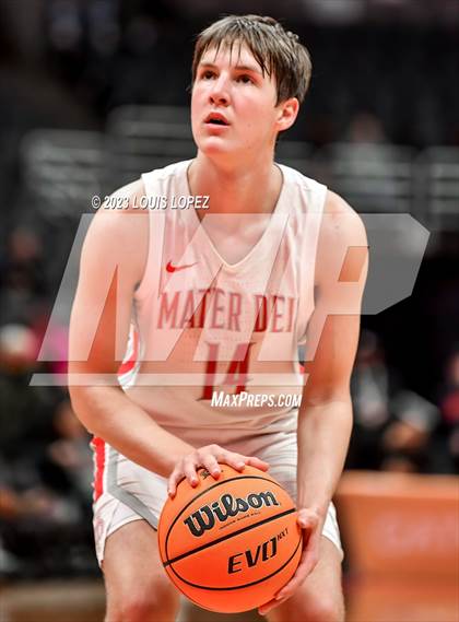 Thumbnail 2 in Etiwanda vs. Mater Dei (CIF SS DIV 1 Championship) photogallery.