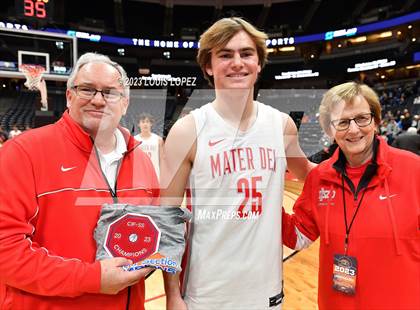 Thumbnail 1 in Etiwanda vs. Mater Dei (CIF SS DIV 1 Championship) photogallery.