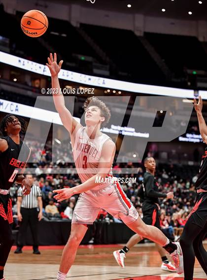 Thumbnail 2 in Etiwanda vs. Mater Dei (CIF SS DIV 1 Championship) photogallery.