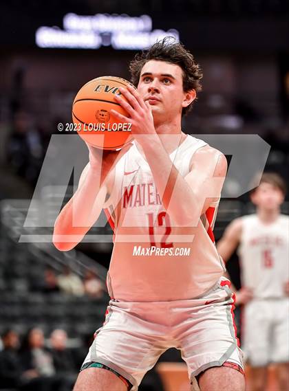Thumbnail 2 in Etiwanda vs. Mater Dei (CIF SS DIV 1 Championship) photogallery.