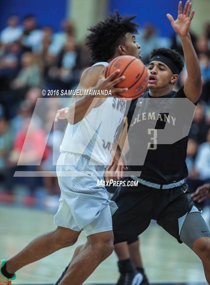 Thumbnail 2 in Sierra Canyon vs  Alemany (Sierra Canyon Invitational)  photogallery.